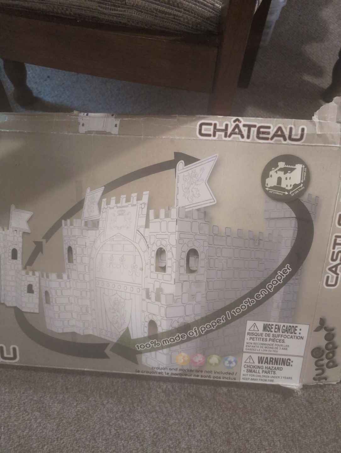 Fun Paper Castle/Château Play Set - photo 3