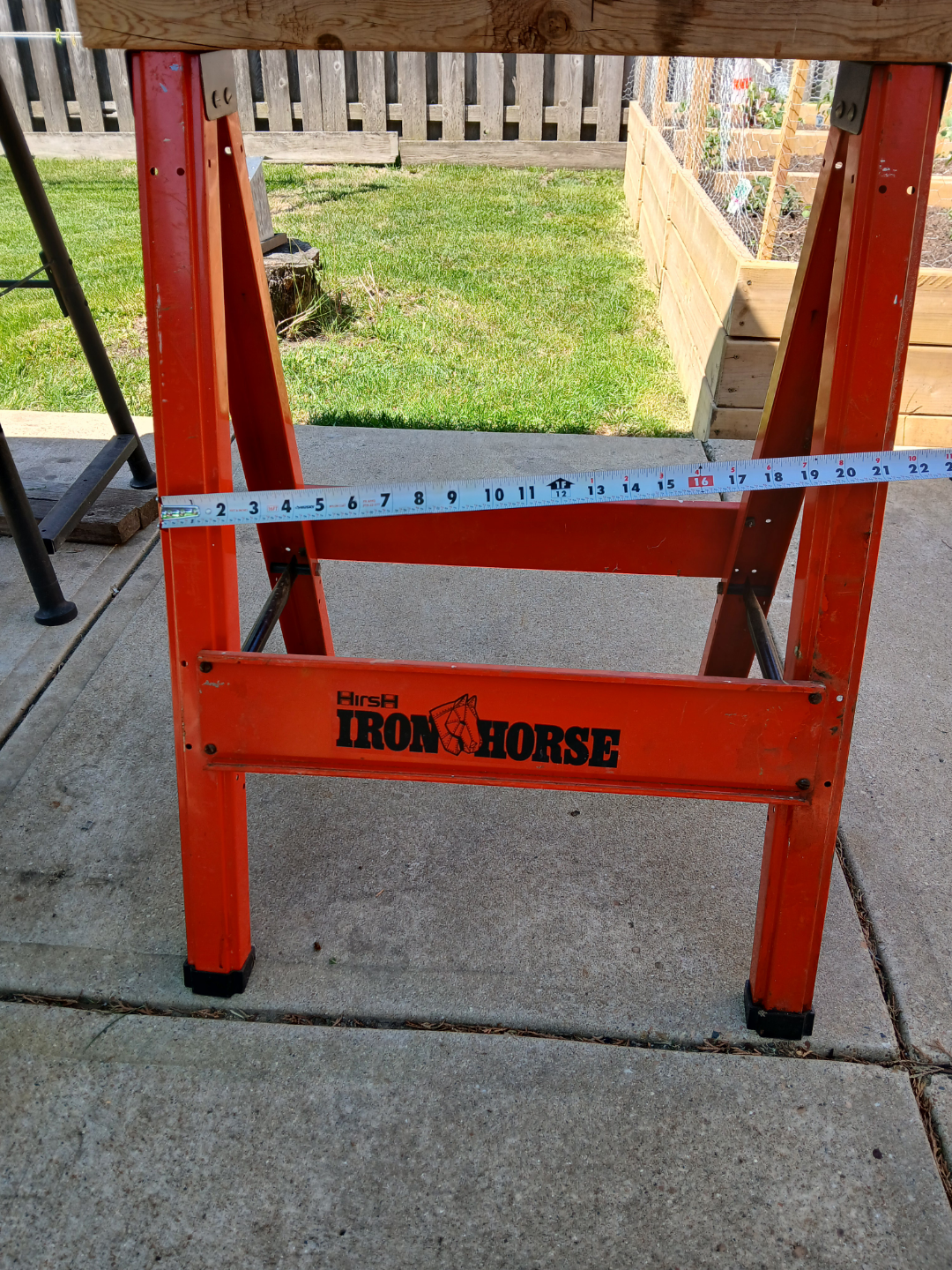 Hirsch Iron Horse  Folding Sawhorse - photo 3