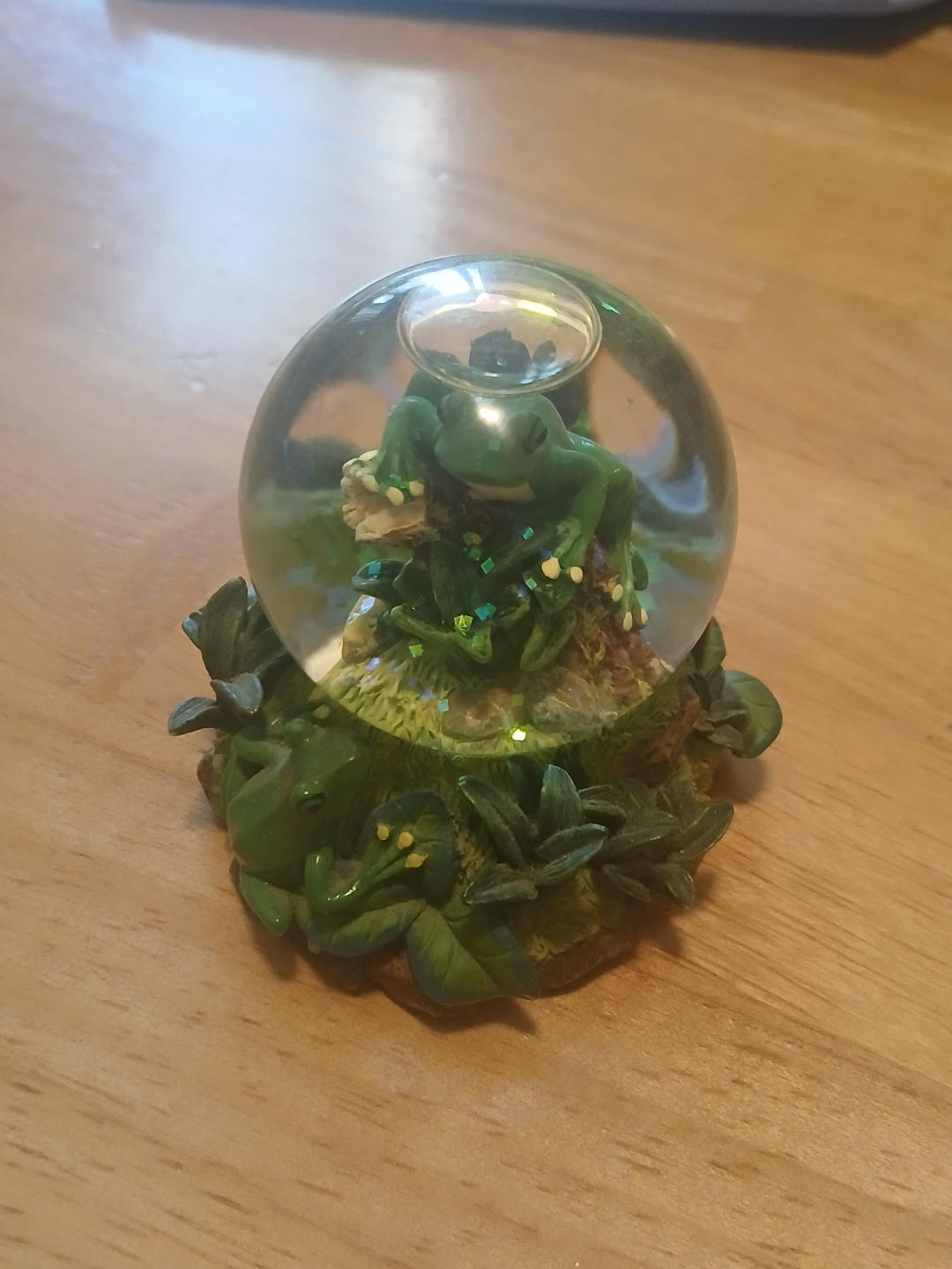 Frog Snow Globe
