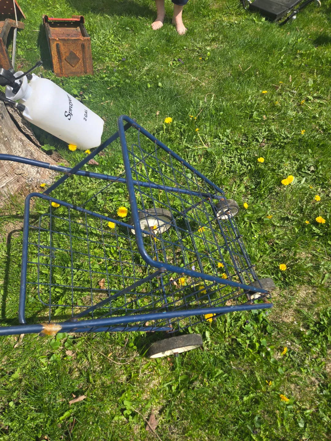 Metal Shopping Cart/Utility Cart thumbnail