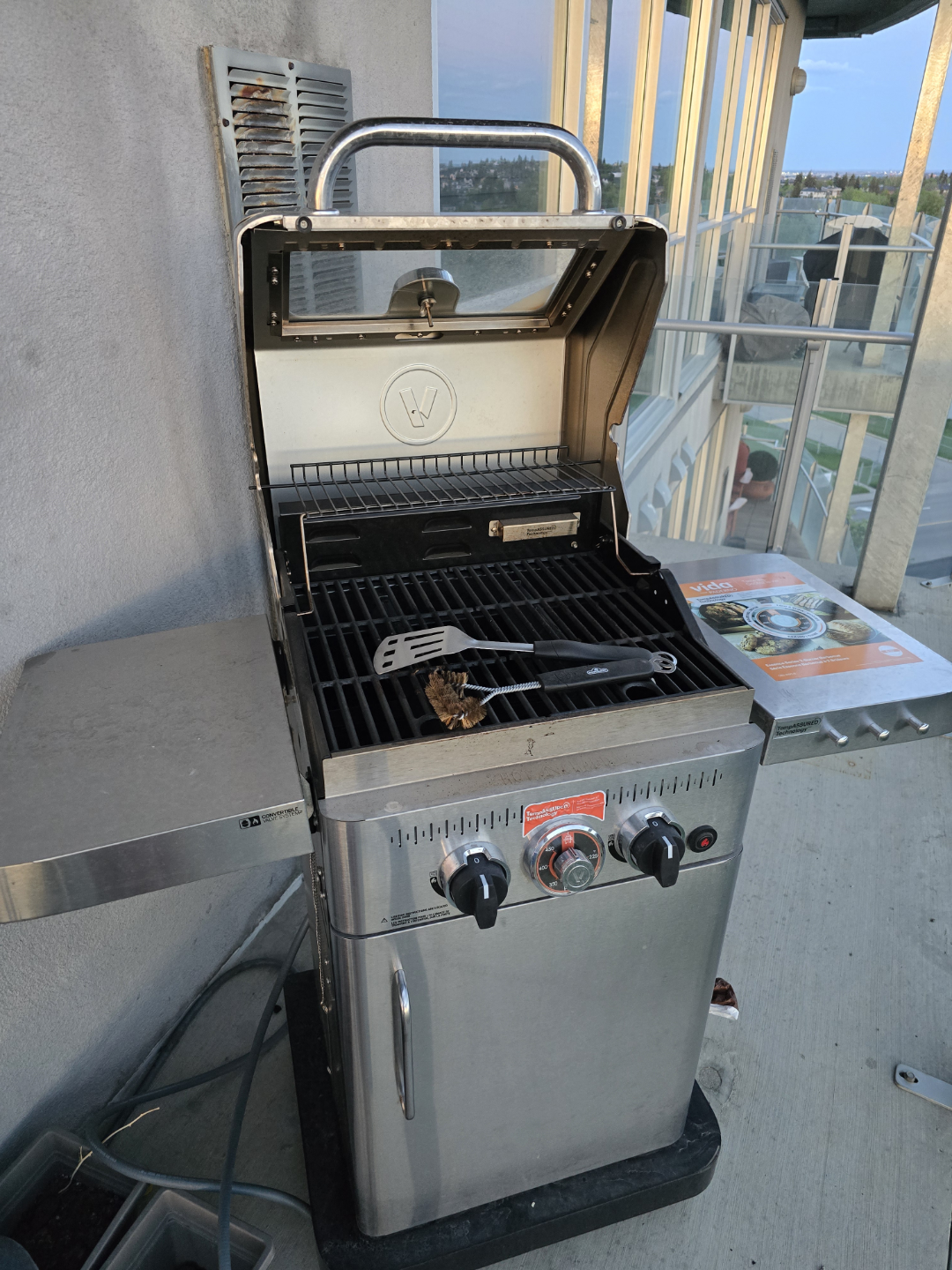 Vida by Paderno Essence Series 2-Burner Barbecue - photo 5