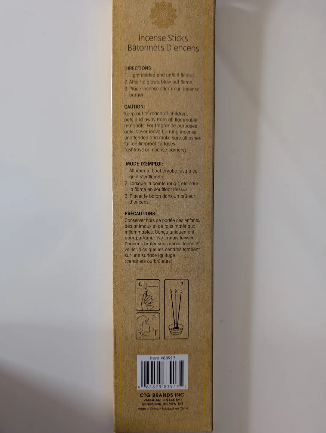 40 Vanilla Scented Incense Sticks #freecycle image indicator(2)