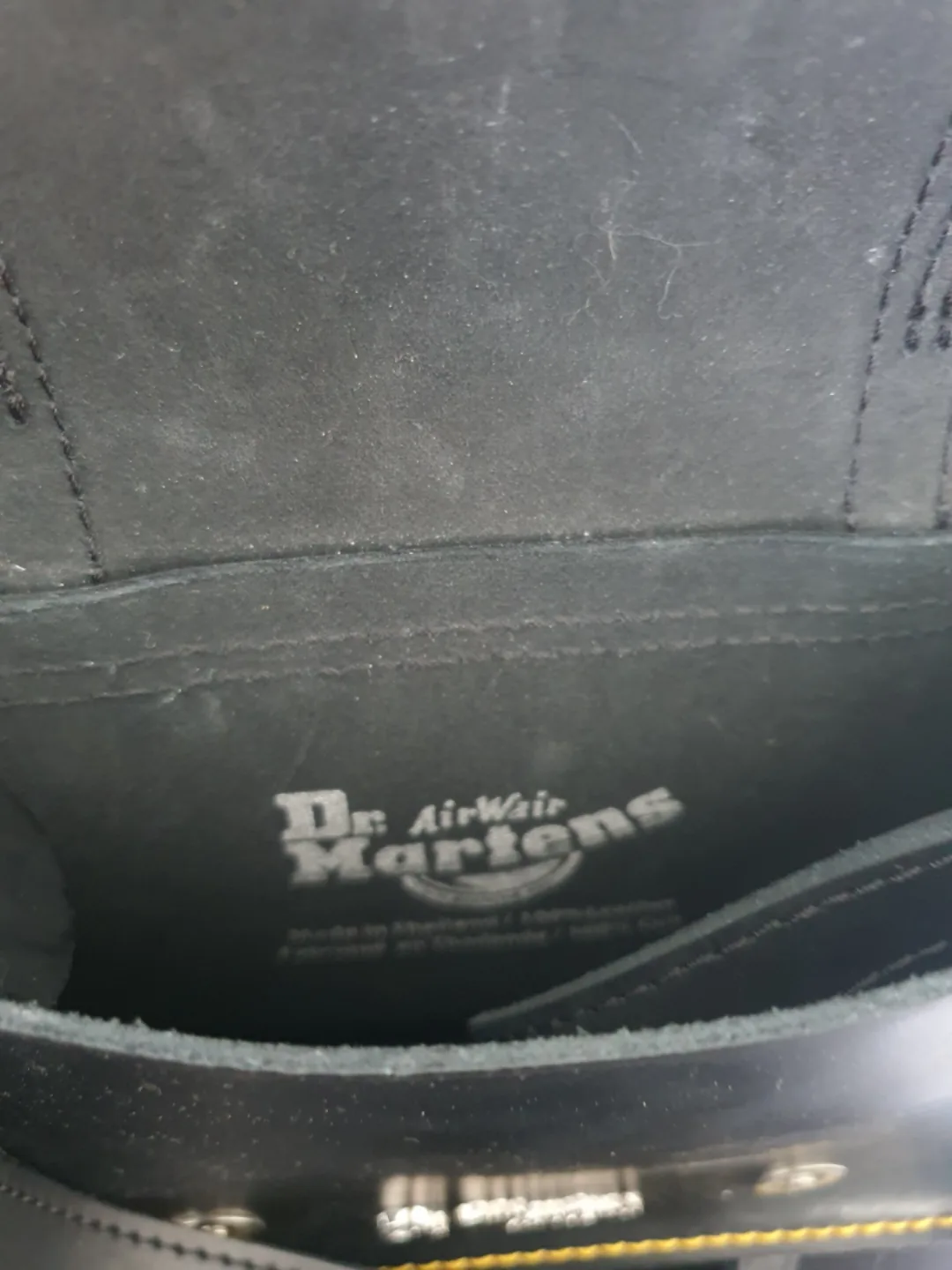 Dr. Martens Black Leather Satchel Bag image indicator(3)