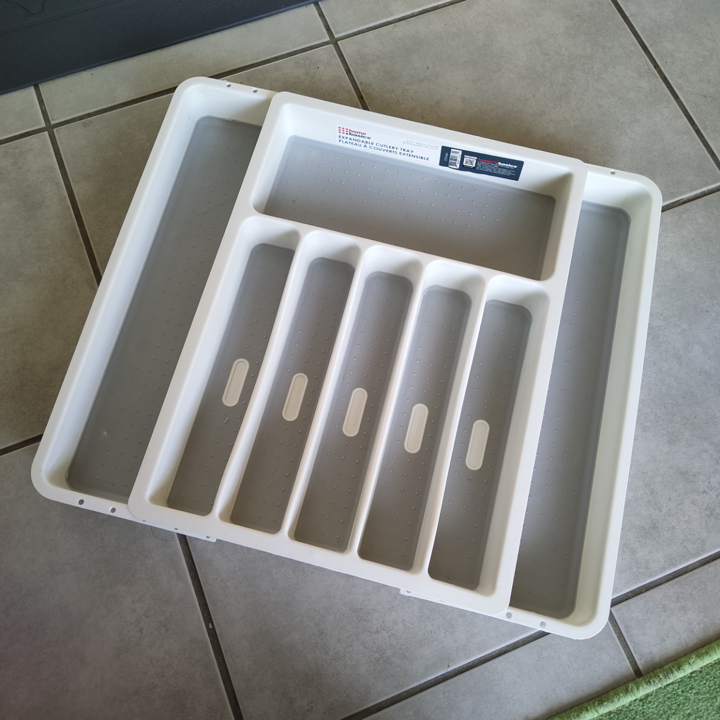 Home Basics Expandable Cutlery Tray