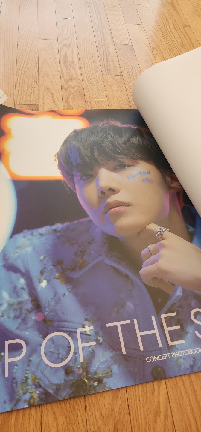 [Brand New] 7 * BTS Map of the Soul Concept Photobook Posters - photo 4