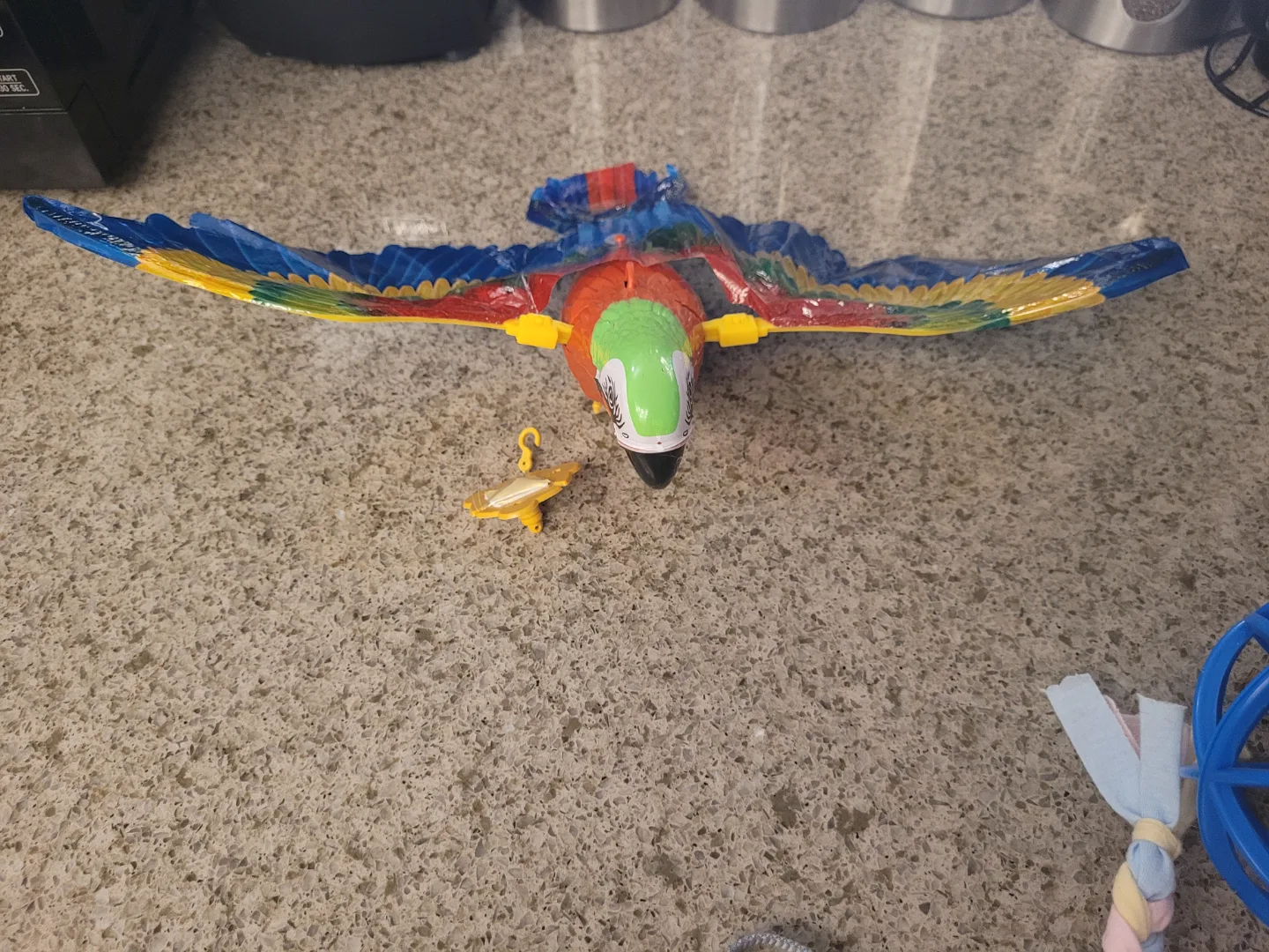 Pet Toy Bundle - Parrot, Kong Toy, Cat Harness, and More! image indicator(4)