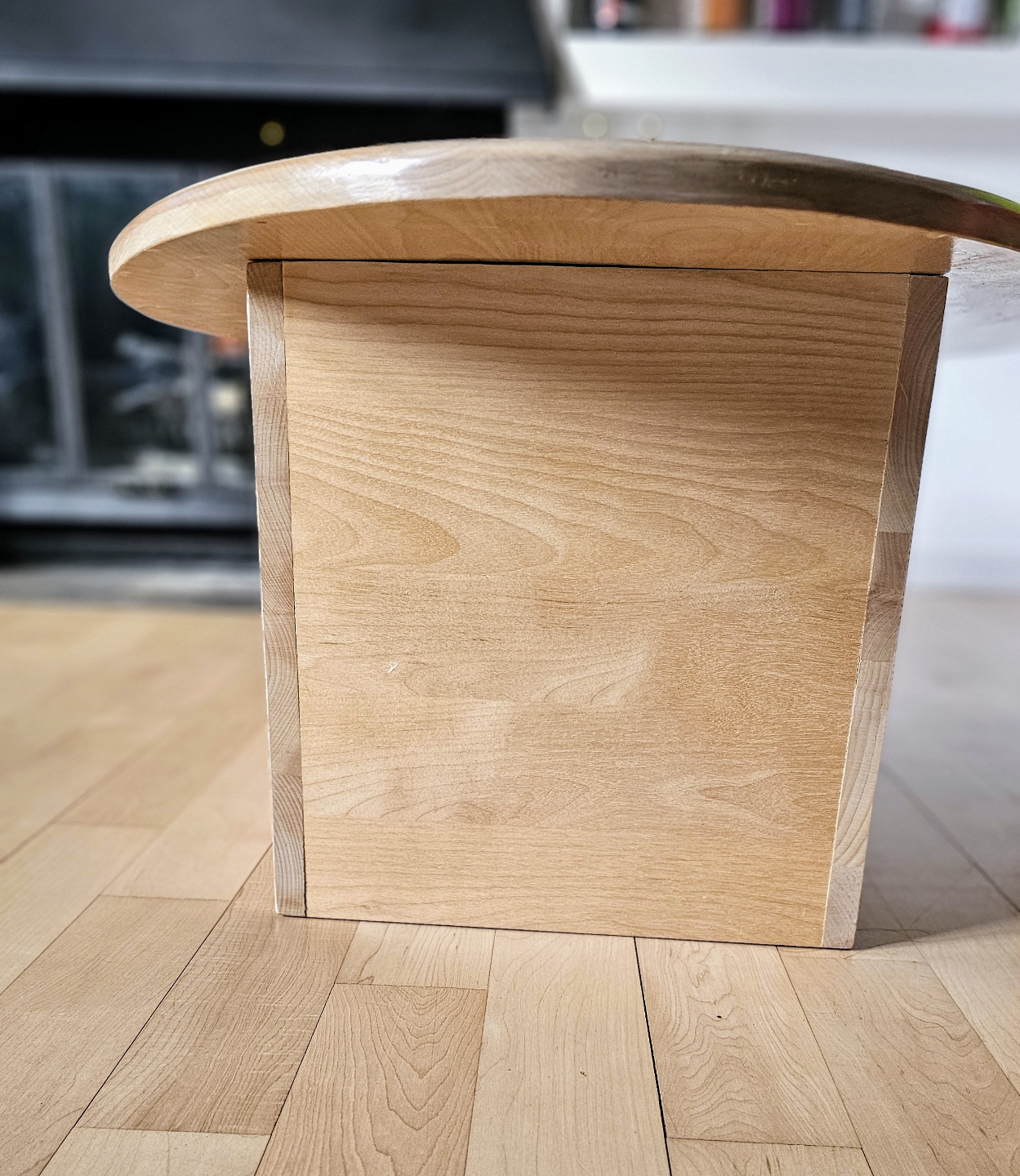 Oval Wooden Coffee Table - photo 2