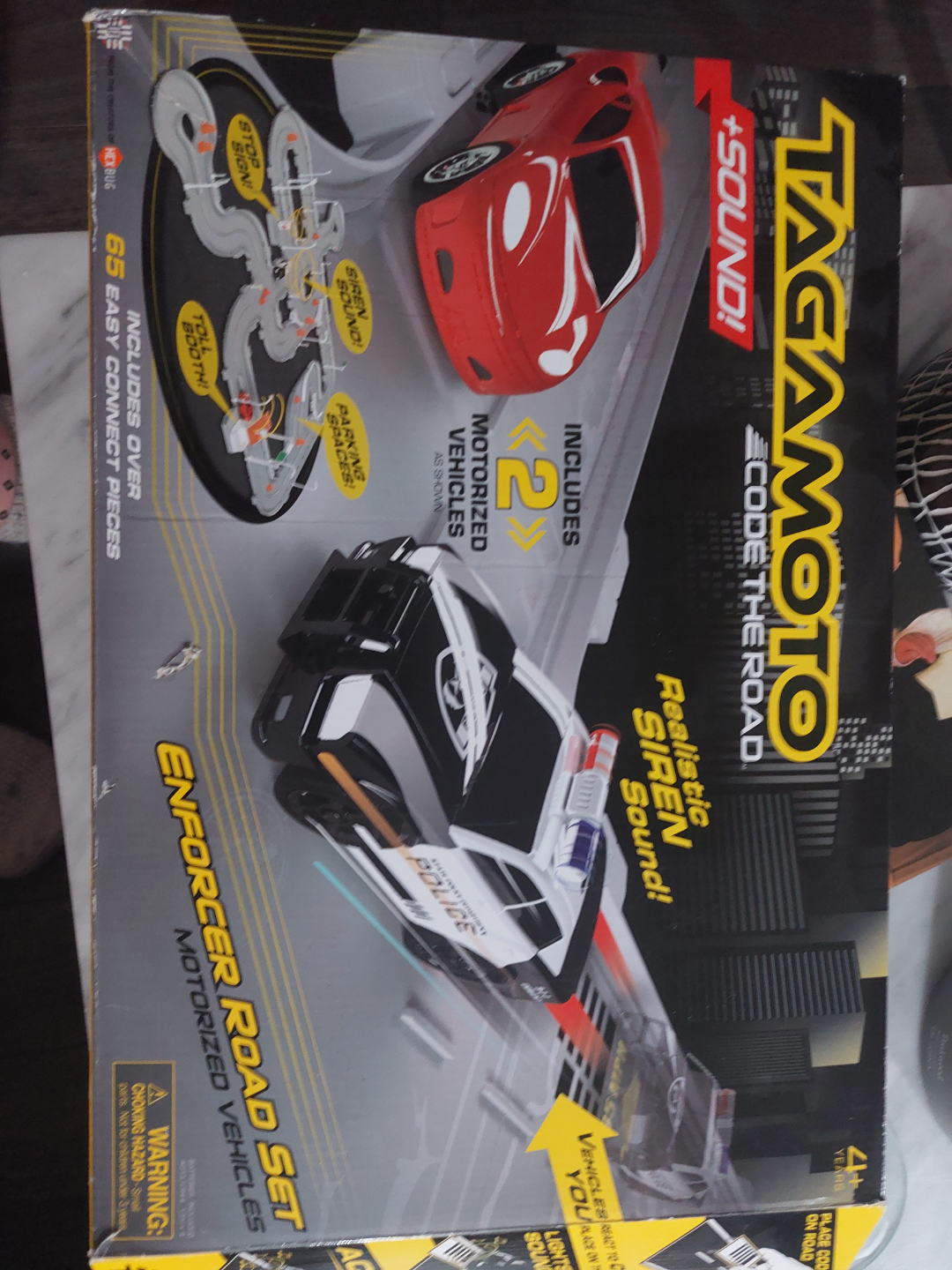 Tagamoto Code the Road Enforcer Road Set