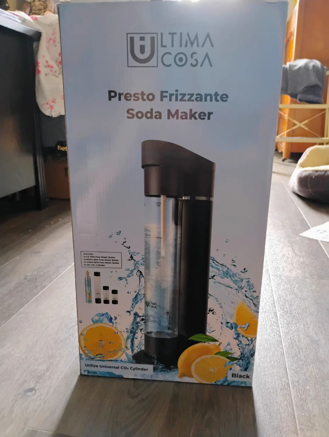 Ultima Cosa Presto Frizzante Soda Maker - Brand New in Box thumbnail