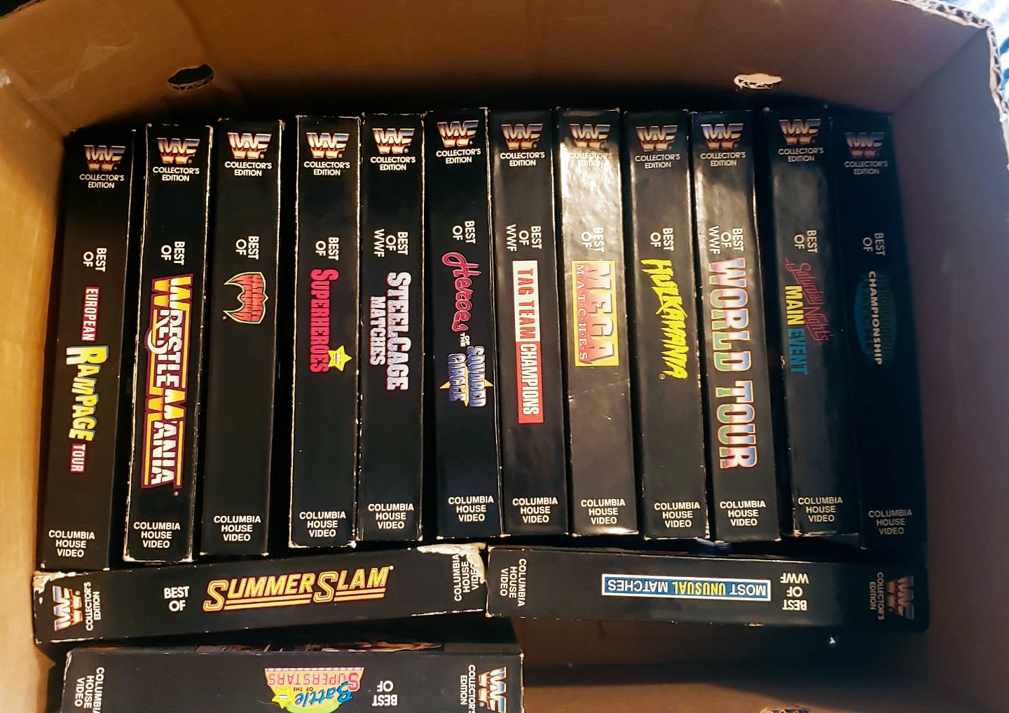 WWF Collector's Edition VHS Tapes - photo 2
