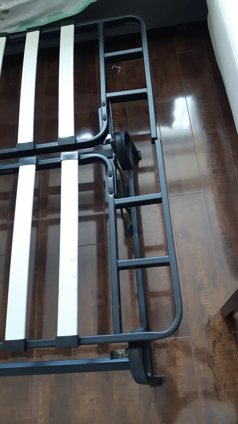double size strong metal bed frame in great condition image indicator(6)