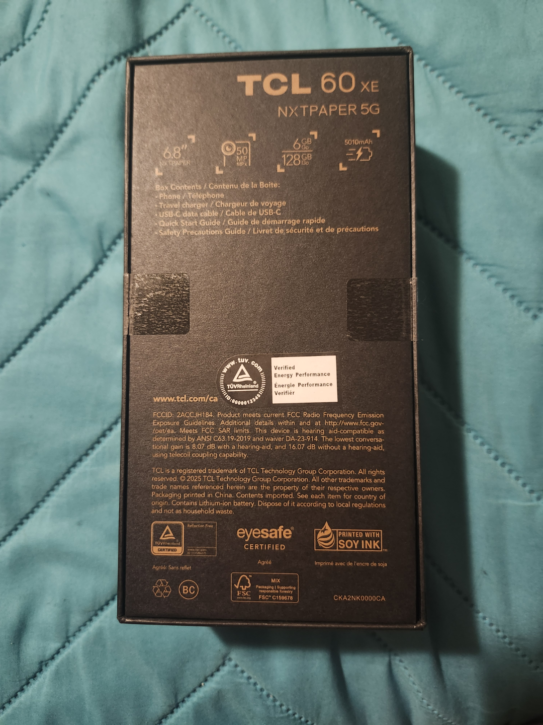 TCL 60 XE NXTPaper 5G Smartphone - Brand New in Box - photo 2