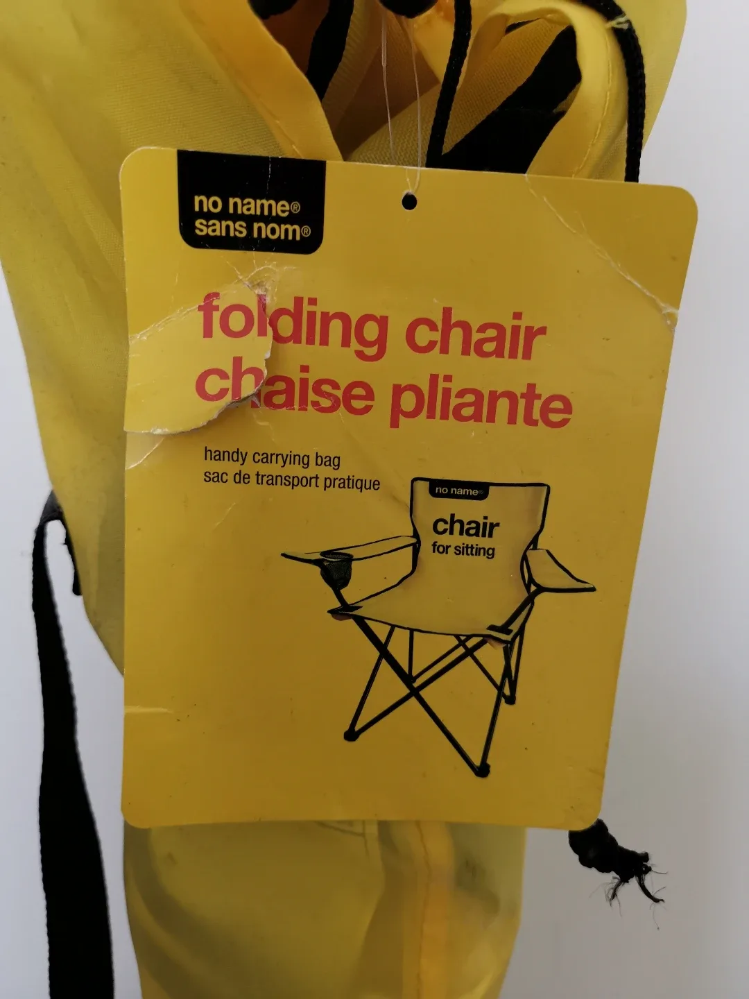 No Name Brand Yellow Folding Chair image indicator(2)