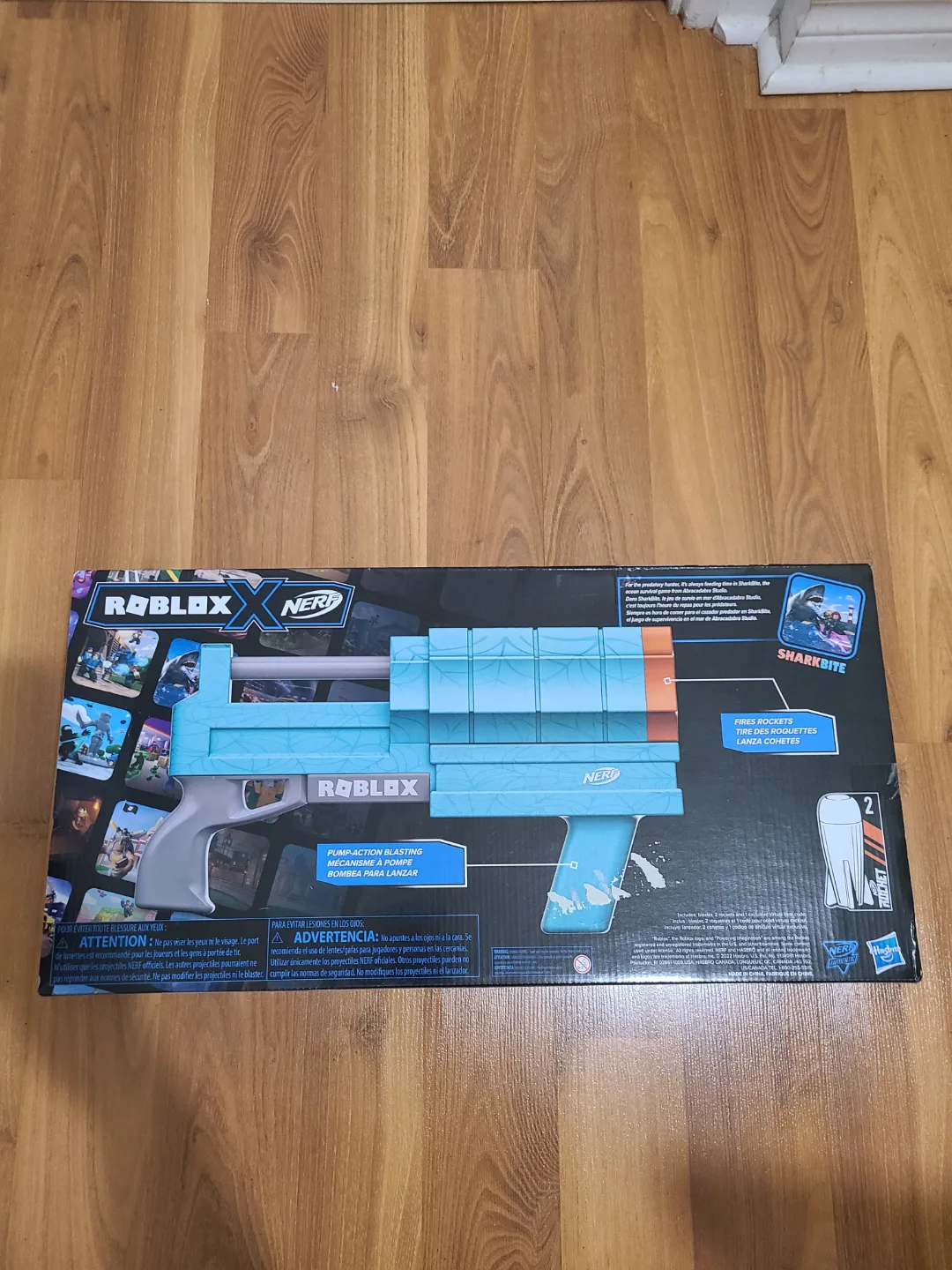 Nerf Roblox Sharkbite Web Launcher Rocket Blaster image indicator(2)