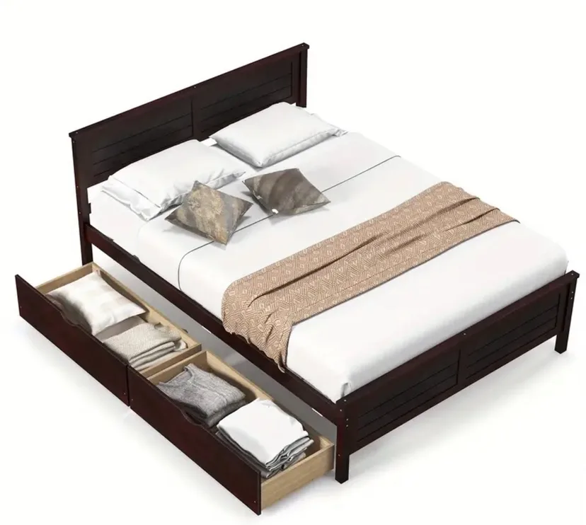 BRAND NEW FULL SIZED BED FRAME thumbnail