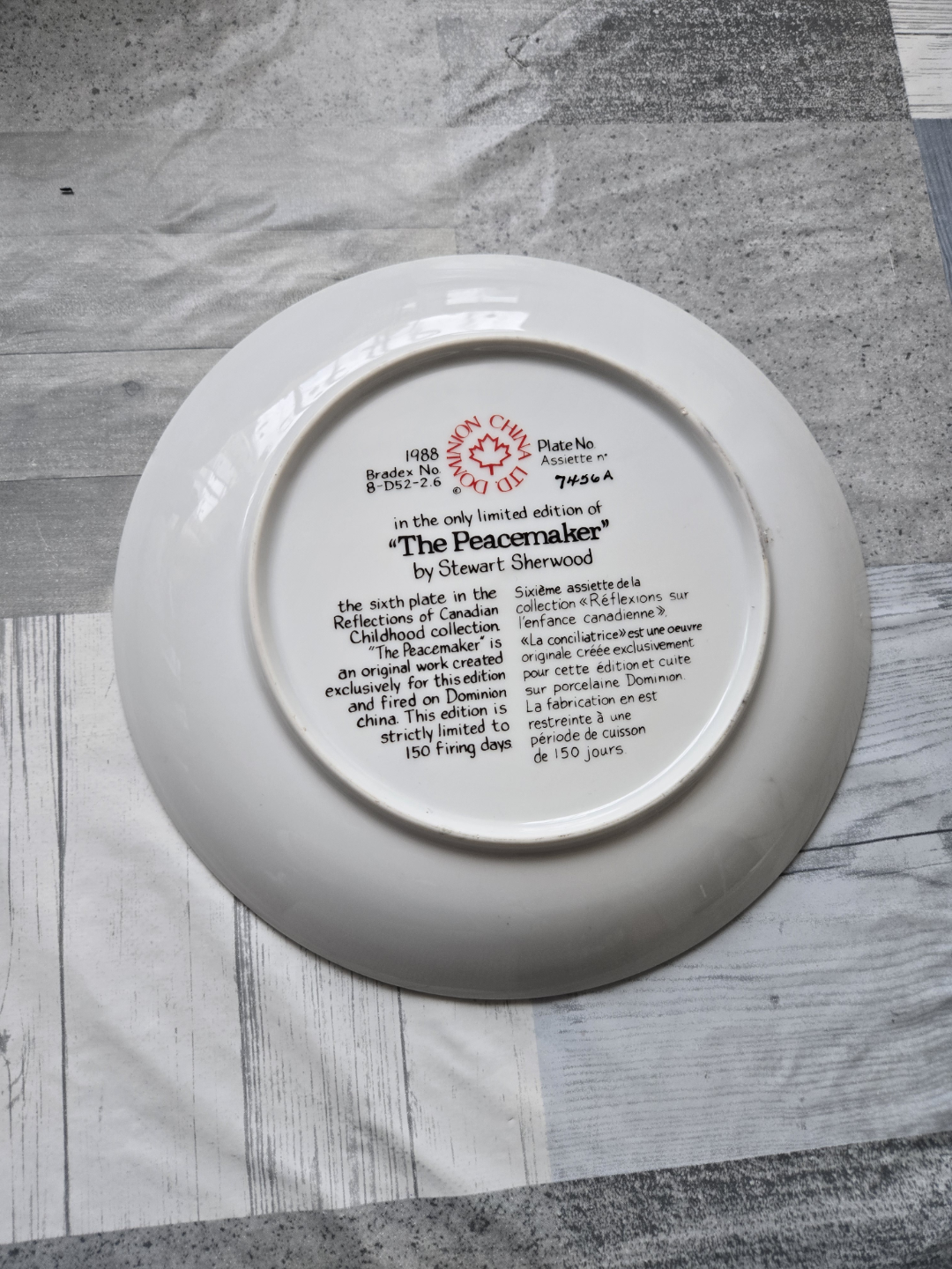 Canadian Childhood Collection Plate - photo 2