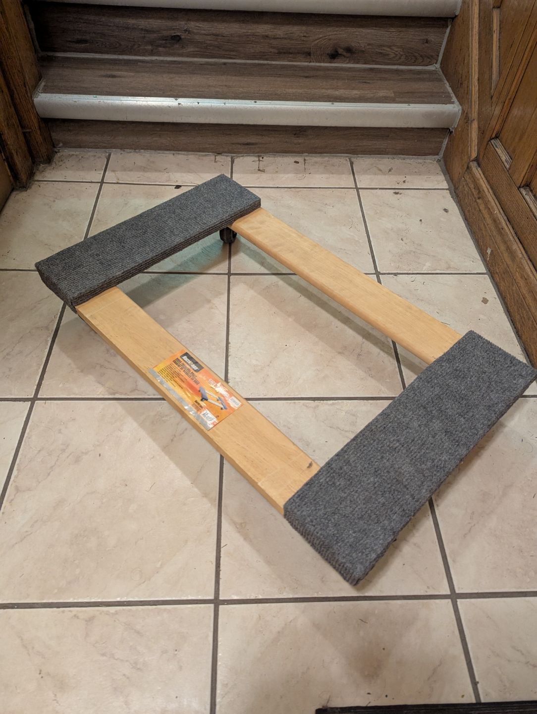 Hurricane Furniture Dolly - Wood Moving Cart with Wheels
