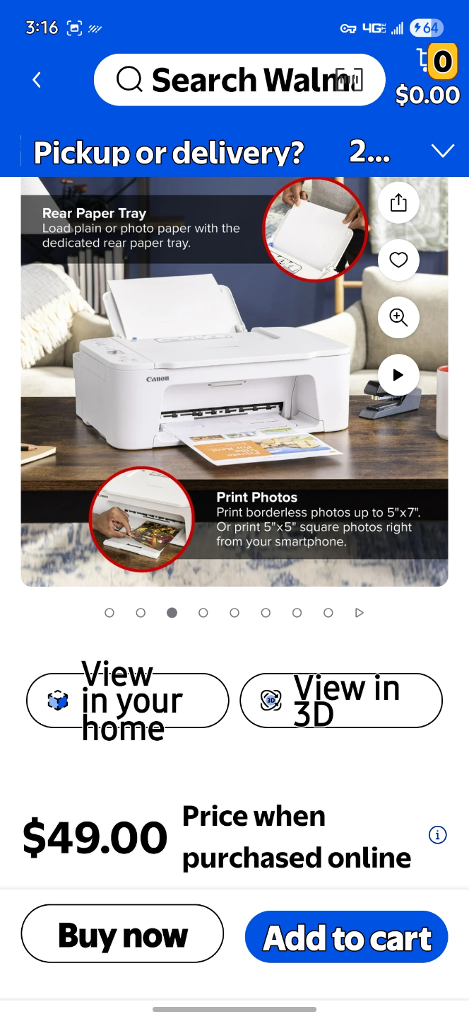 Canon PIXMA TS3722 Wireless All-in-One Printer - photo 4