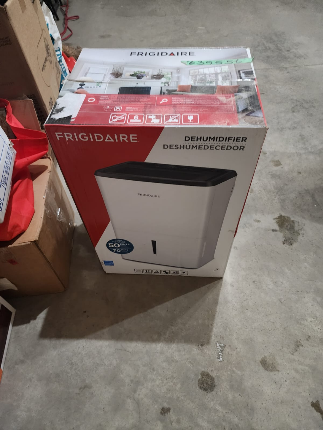 New Frigidaire 50-pint Dehumidifier