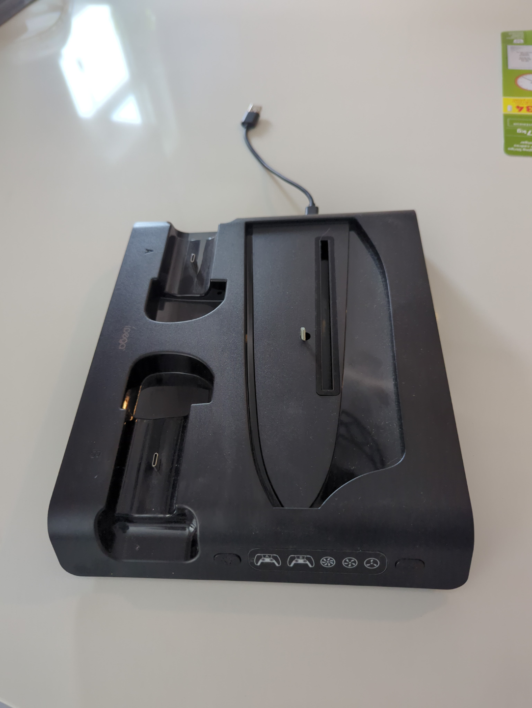 PS5 Vertical Stand with Dual Controller Charging Station