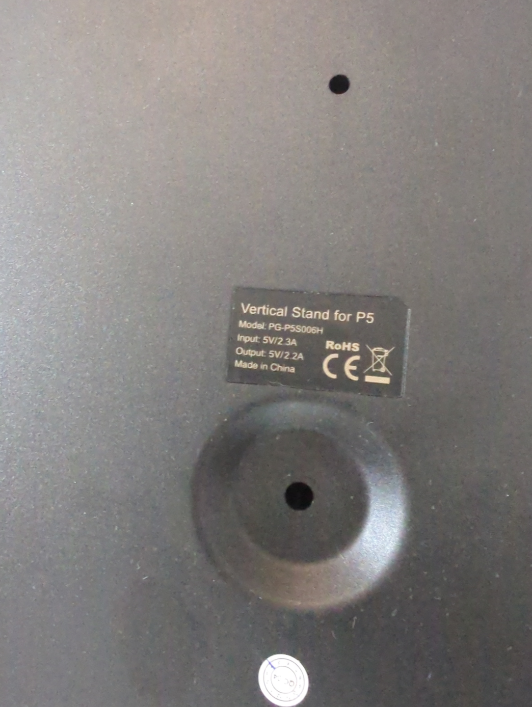 PS5 Vertical Stand with Dual Controller Charging Station - photo 2