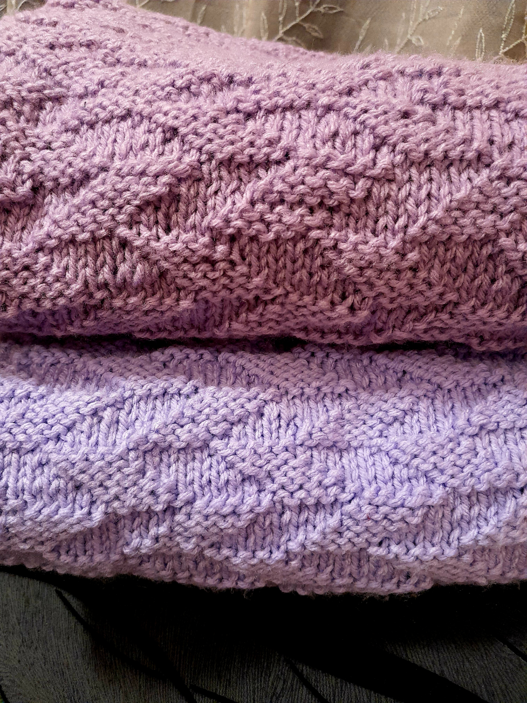 Hand-knitted Baby/Throw Blankets - photo 2