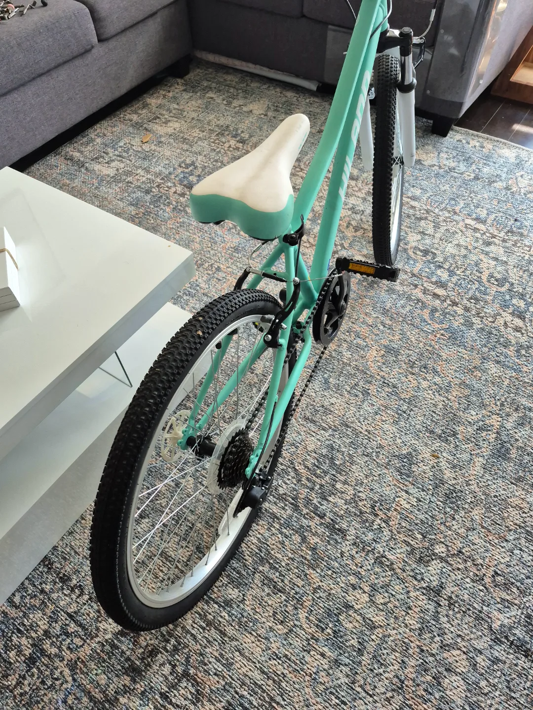 Hiland 24" Girls' Mountain Bike - Mint Green NEW  WITH ISSUES image indicator(7)