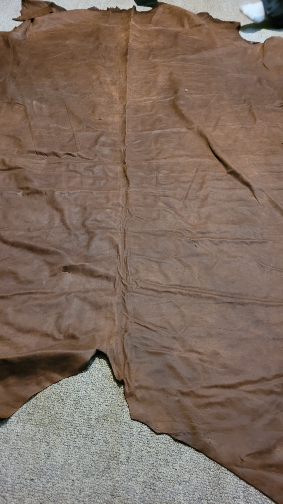 Leather Hide Scraps - Various Colours & Sizes - photo 4