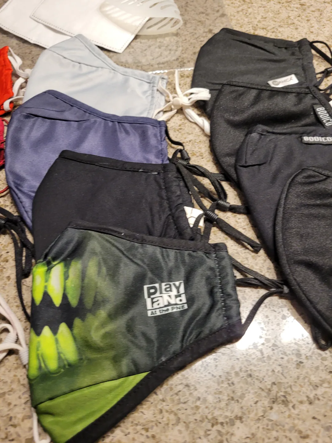 14  Face Masks and 1 face shield image indicator(3)