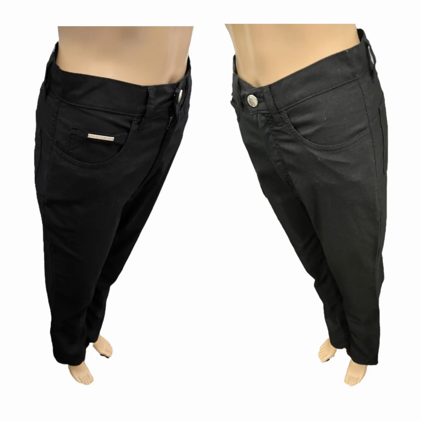 Vintage Valentino Jeans High-Rise Straight-Leg Size 26 image indicator(5)