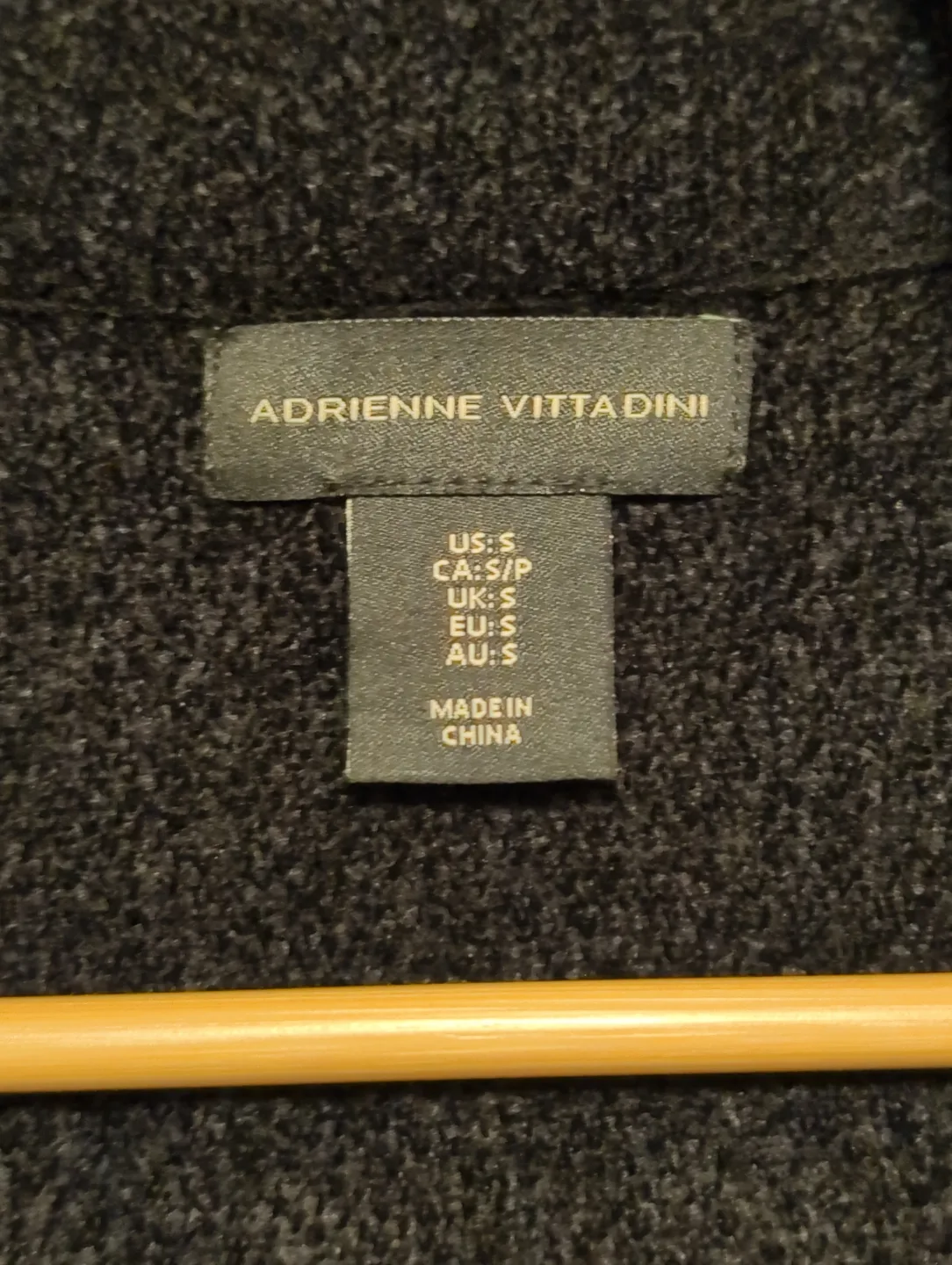 Adrienne Vittadini Women's Size Small Black Blazer image indicator(3)