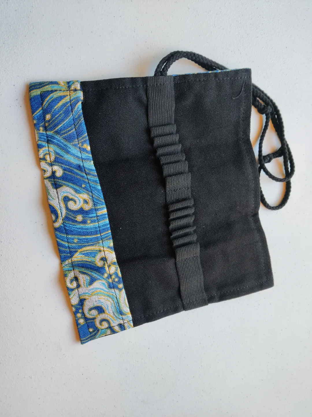 New 12-Hole pen holder - classic Blue Ocean Wave Design image indicator(2)