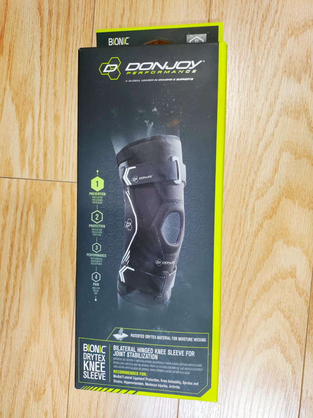 DonJoy Performance Bionic Drytex Knee Sleeve - Medium thumbnail