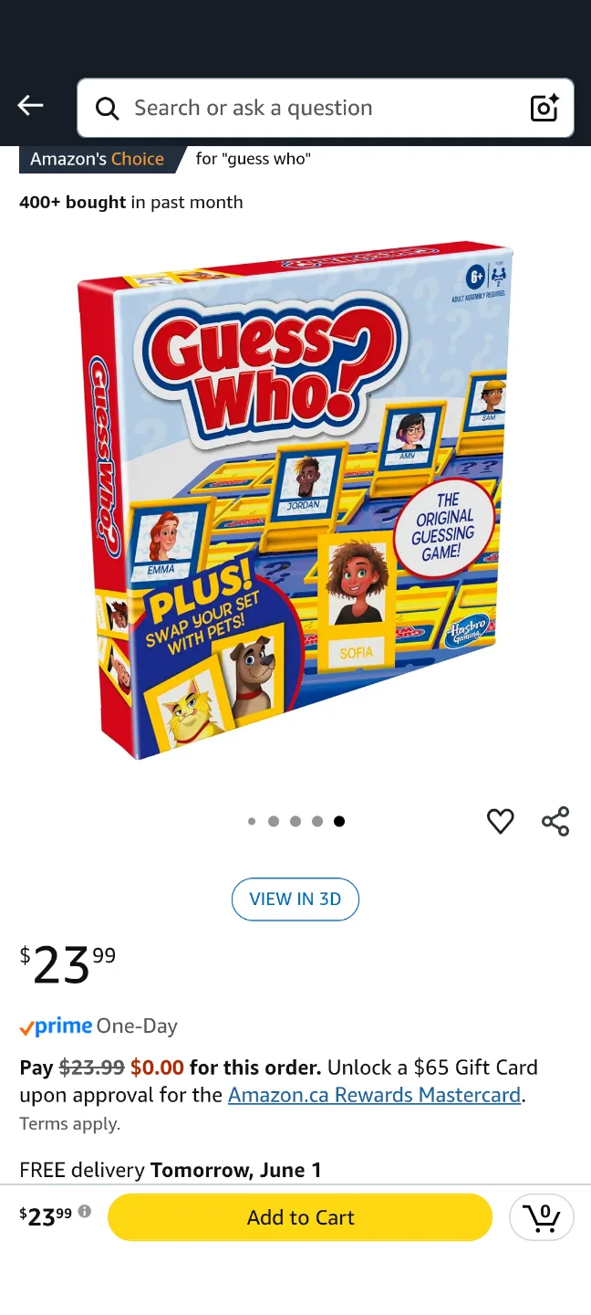Guess Who? Board Game image indicator(2)