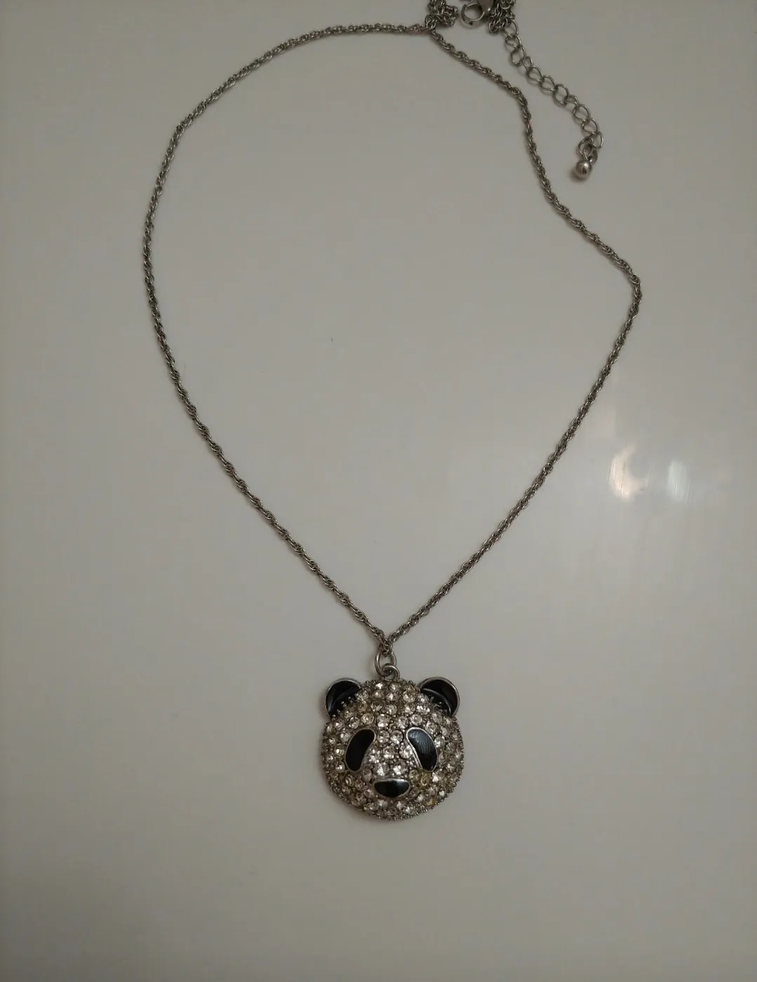 Panda Head Pendant Necklace image indicator(2)