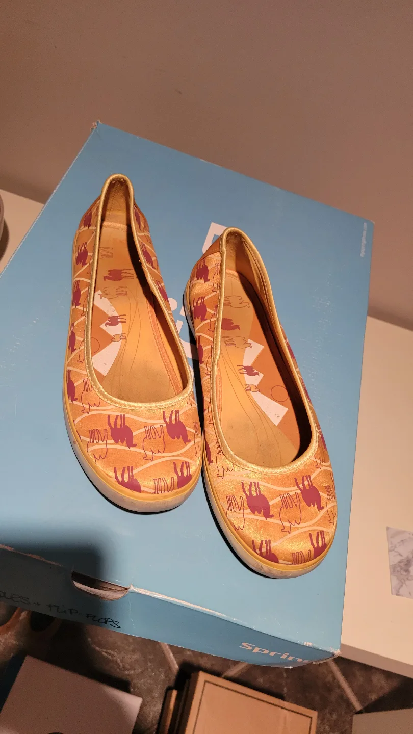Keds Camel Print Slip-on Shoes, 7 thumbnail