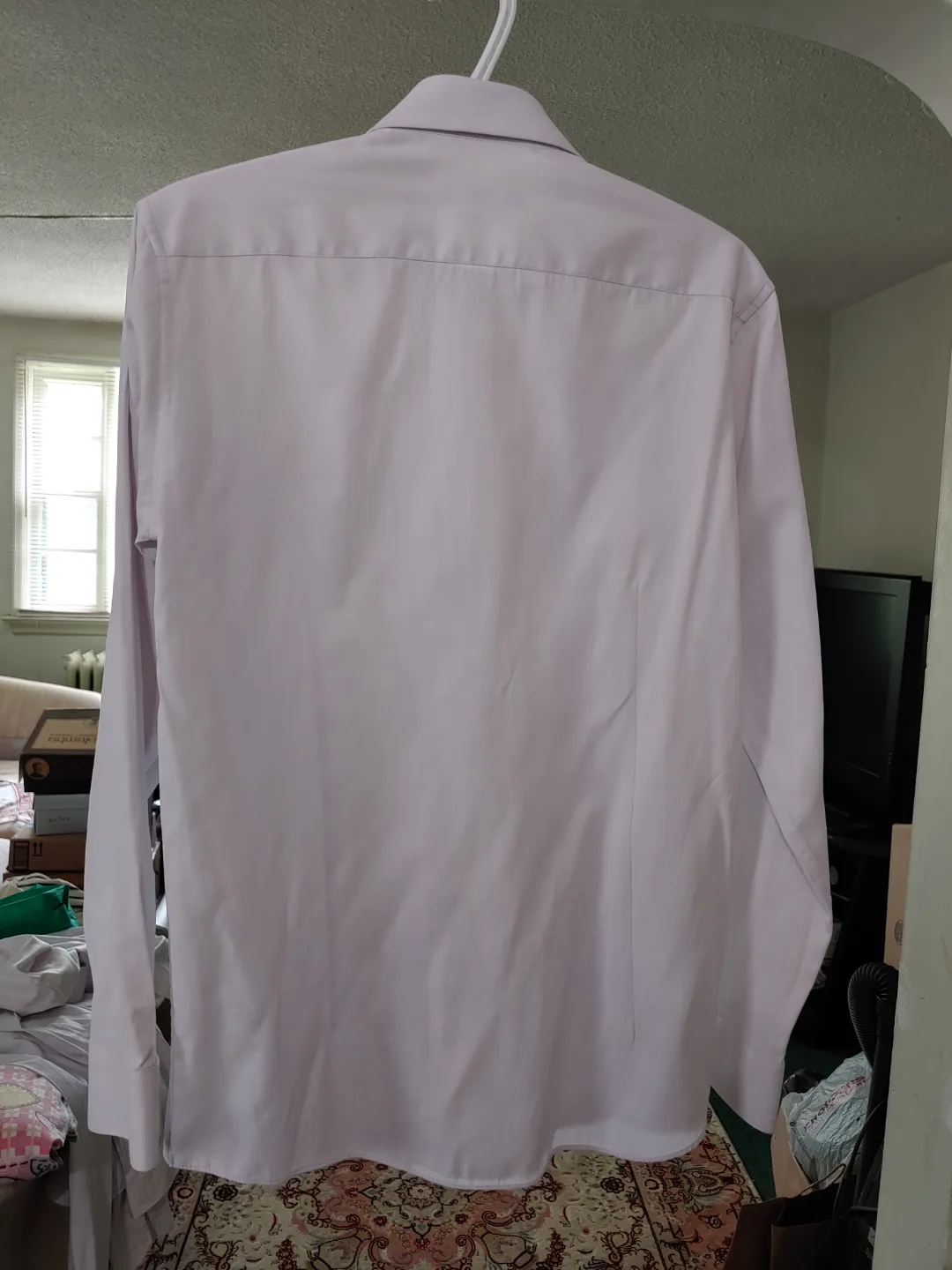 #freecycle Pierre Cardin Men's Slim Fit Long Sleeve Dress Shirt image indicator(3)