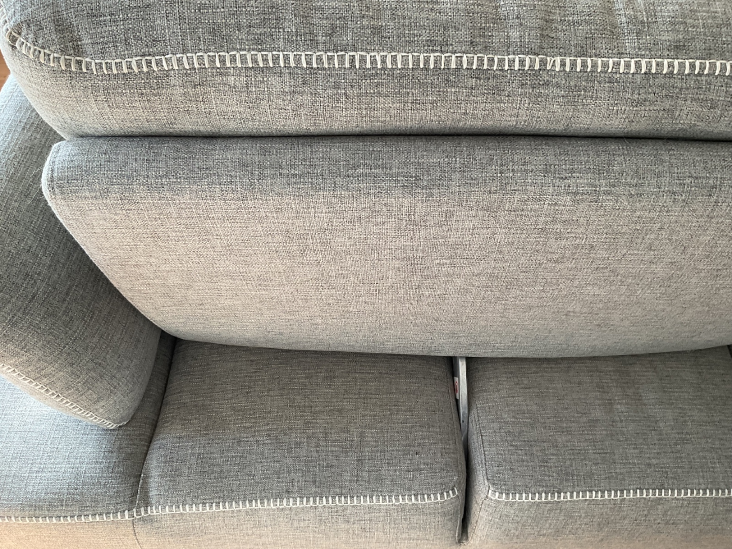 Grey Fabric Sofa - photo 4