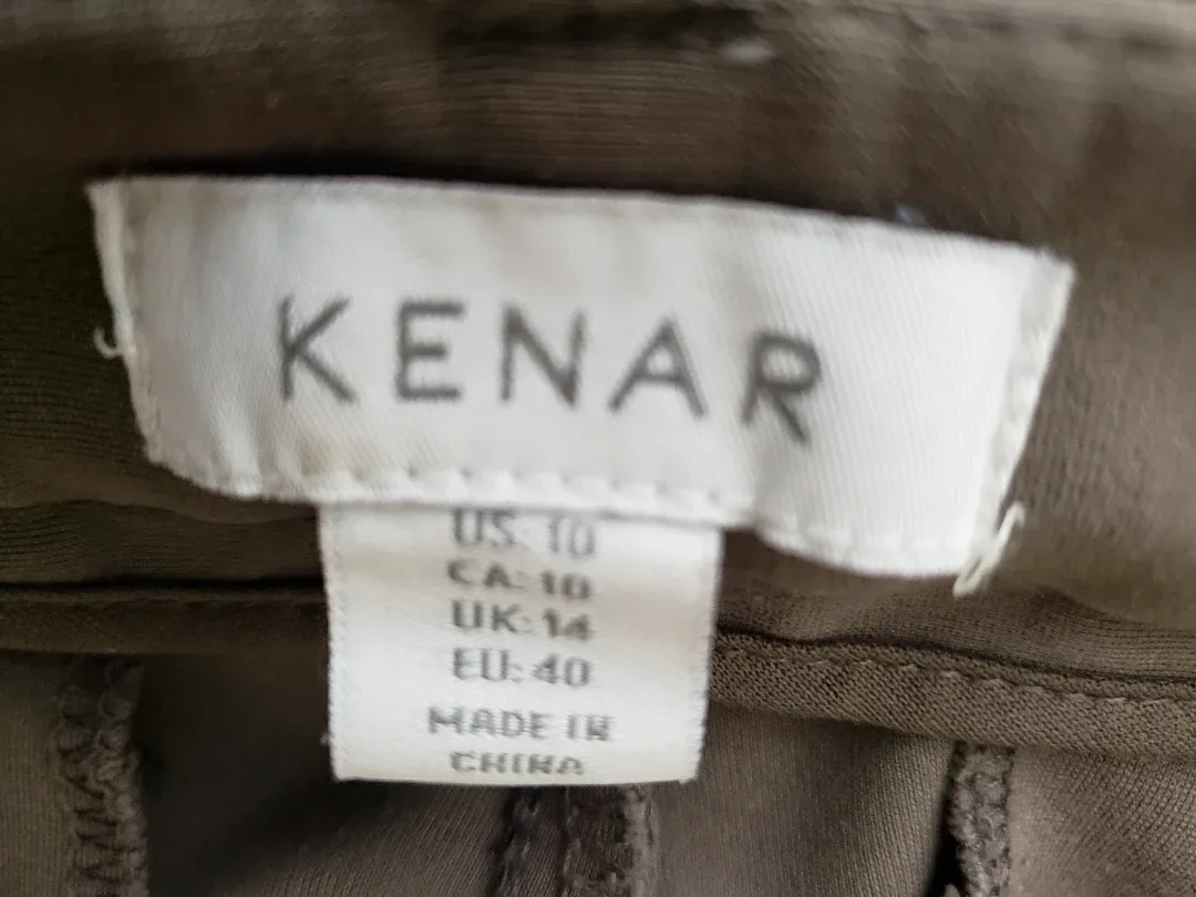 Elegant Khaki Winter Pants image indicator(2)