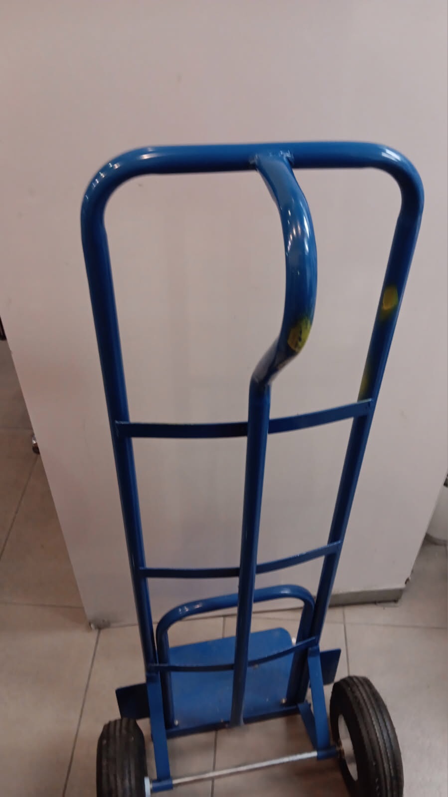 Blue Steel Hand Truck