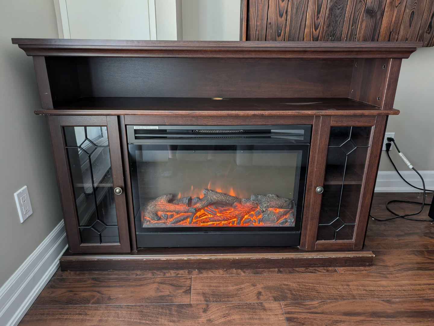 Electric Fireplace TV Stand