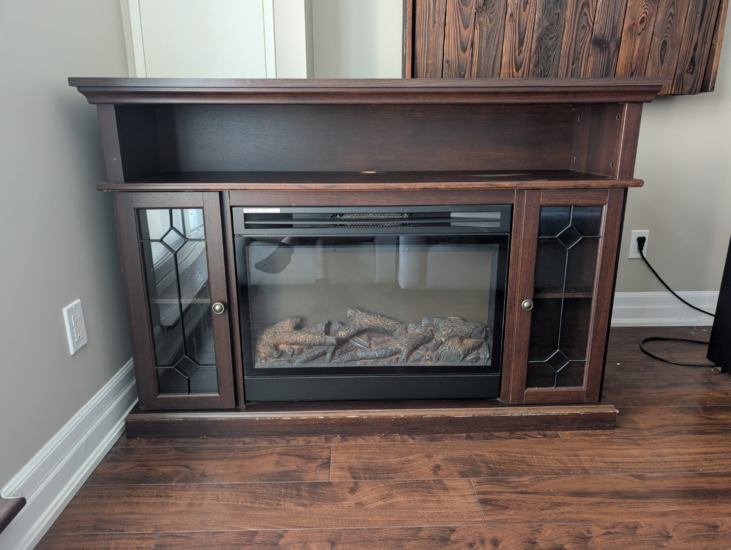 Electric Fireplace TV Stand - photo 2
