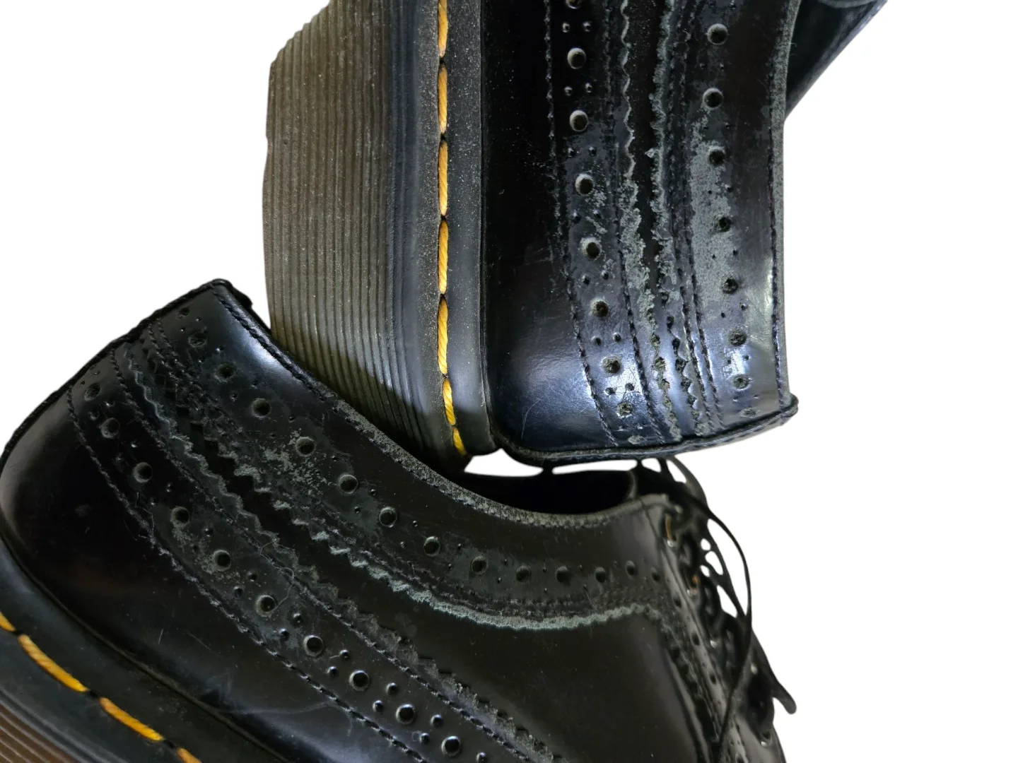 Dr. Martens Black Leather Brogue Shoes image indicator(3)
