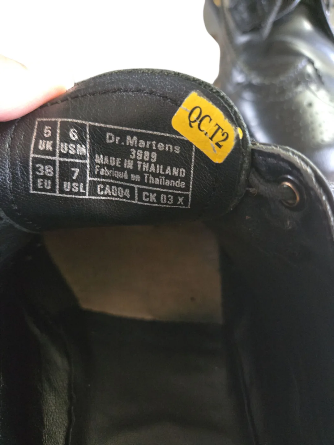 Dr. Martens Black Leather Brogue Shoes image indicator(7)