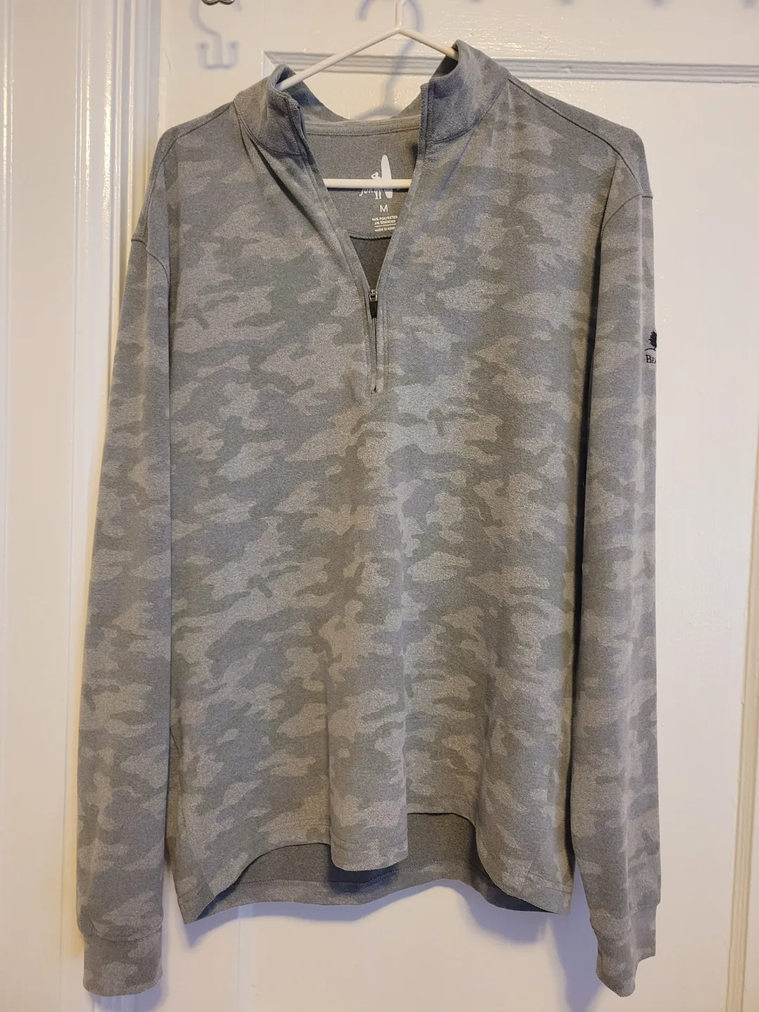 johnnie-O Camouflage Pullover, Size M thumbnail
