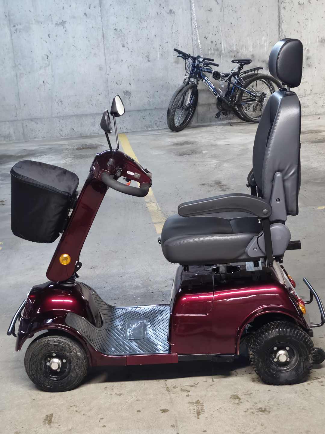 Mobility Scooter - Maroon