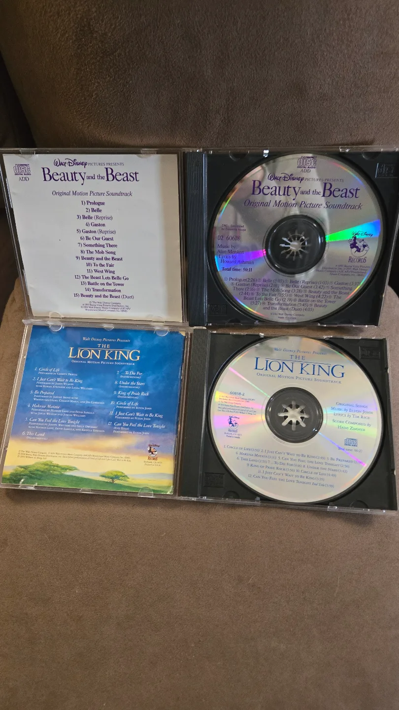 vintage disney CDs thumbnail
