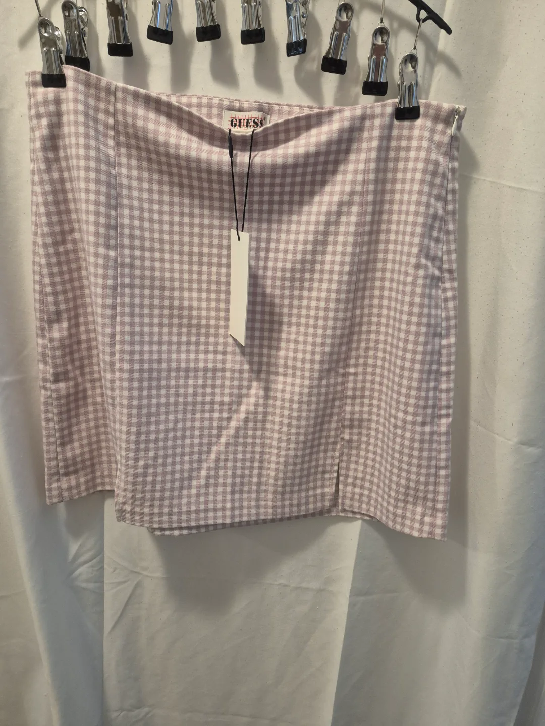 GUESS Originals Gingham Mini Skirt thumbnail