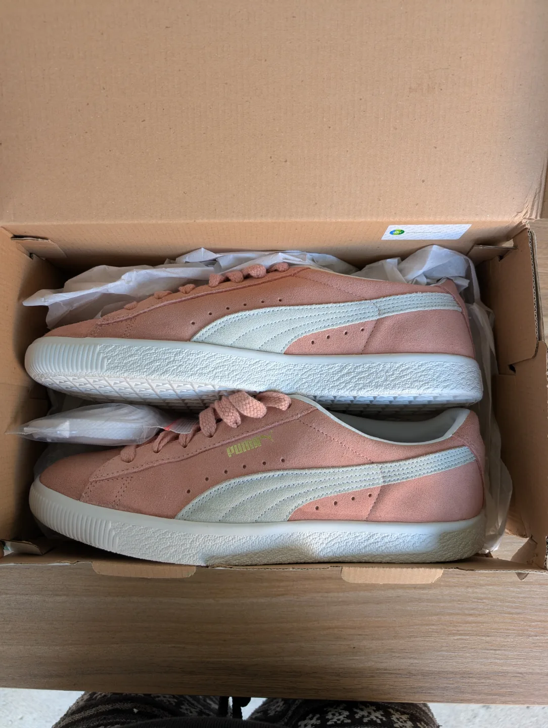 Puma Suede VTG - Dusty Rose/White - Men's Size US 10.5 thumbnail