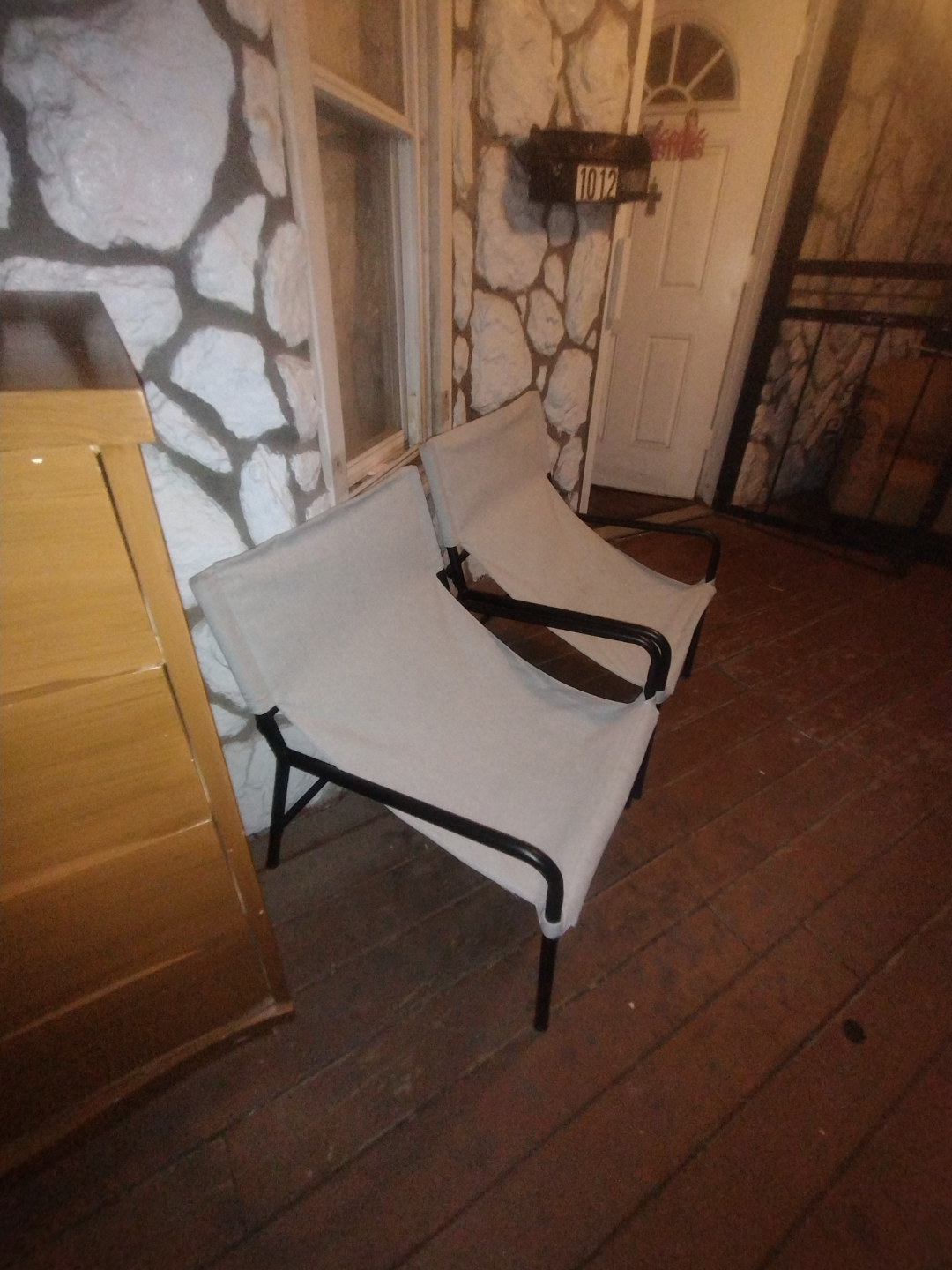 Pair of Modern Sling Chairs - photo 2